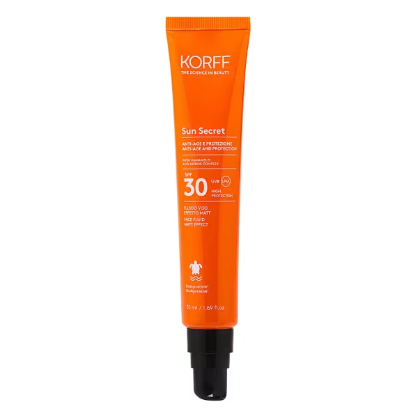 Korff Sun Secret Anti-Age and Protection Face Fluid SPF 30